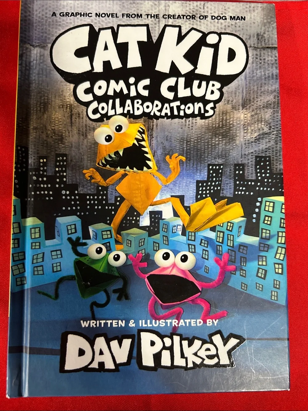 CatKid Comic Club Graphic Novels by - Blue & Green Covers